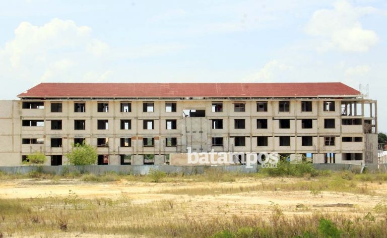 Rusunawa BP Batam di Tanjunguncang Hampir Rampung