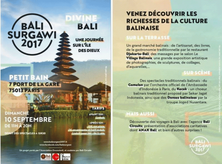 “Bali Surgawi” Bakal Meriahkan Festival Lokal di Perancis
