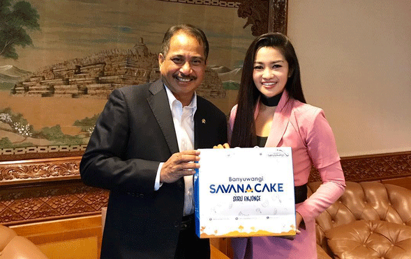 Artis Banyuwangi Fitri Carlina Ikutan #VoteVideoIndonesia