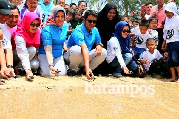 Penangkaran Tukik Jadi Daya Tarik Wisata