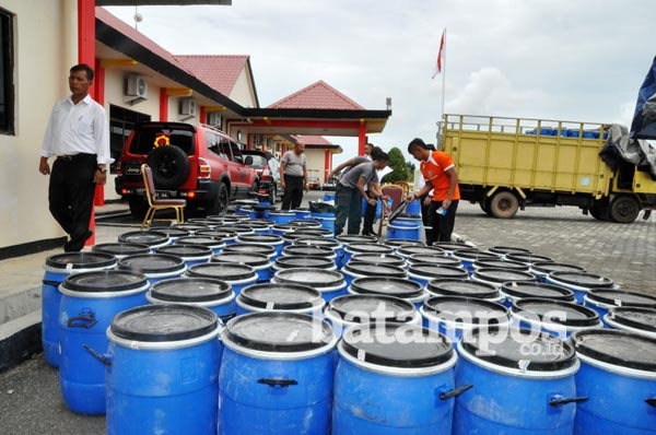 12 Ton Serbuk Obat Dihitung Ulang