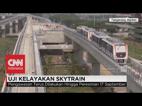 17 September Skytrain di Bandara Soetta Resmi Beroperasi