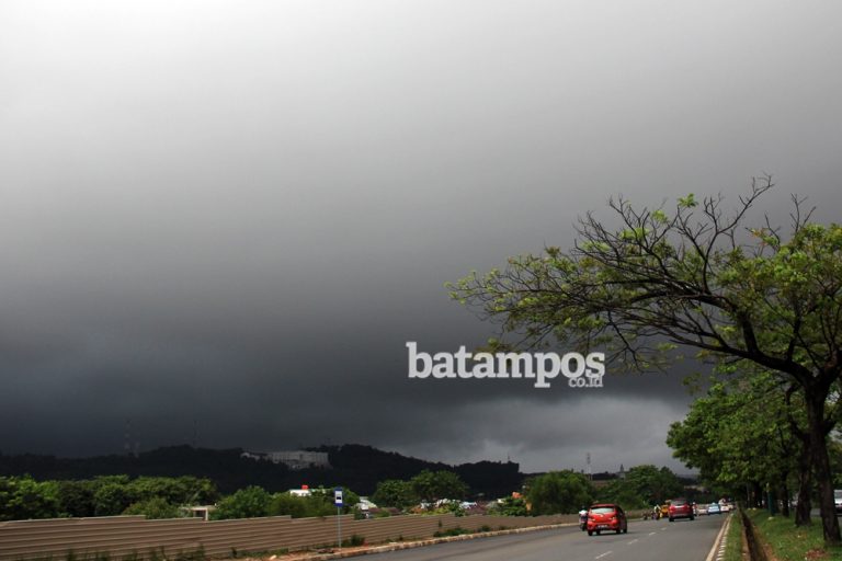 Batam akan Diguyur Hujan dalam beberapa Hari ke Depan