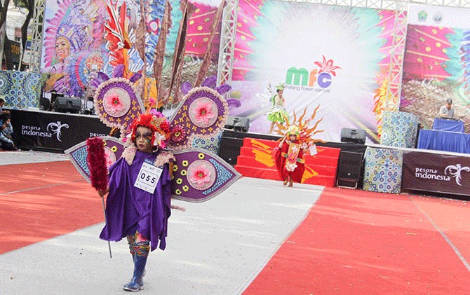 Peserta Malang Flower Carnival 2017 Meningkat 90 Persen