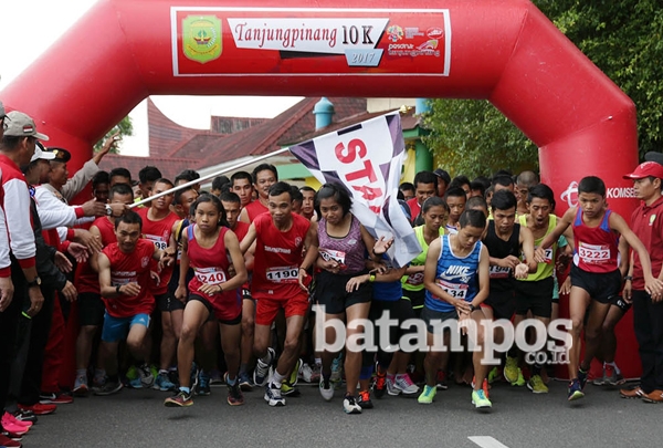Pelari Tiga Negara Ramaikan Kepri 10 K