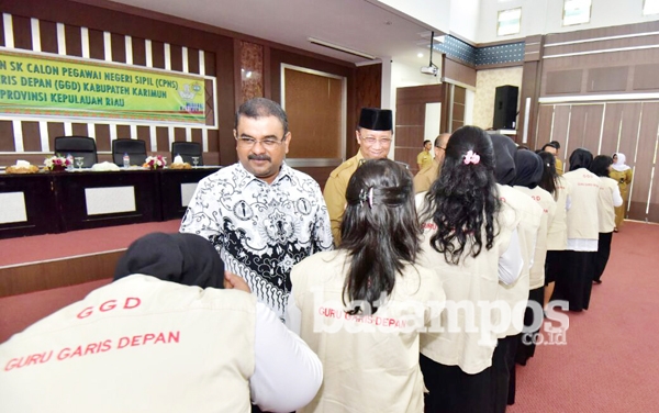 157 Guru Garis Depan Mengabdi 10 Tahun