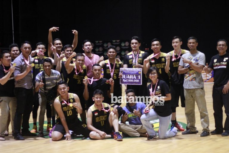Polda Kepri Juarai Turnamen Basket BP Batam