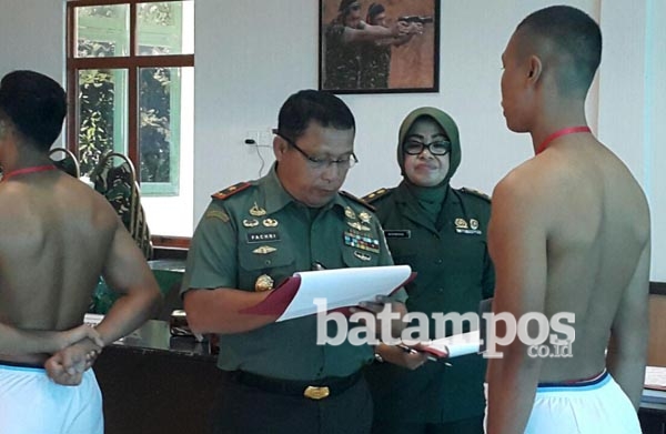 22 Calon Prajurit TNI Diseleksi
