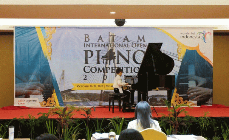 Jempol untuk Batam International Open Piano Competition
