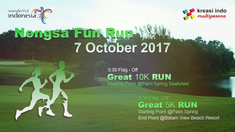 Ada Jive Talkin di Nongsa Fun Run, 7 Oktober 2017