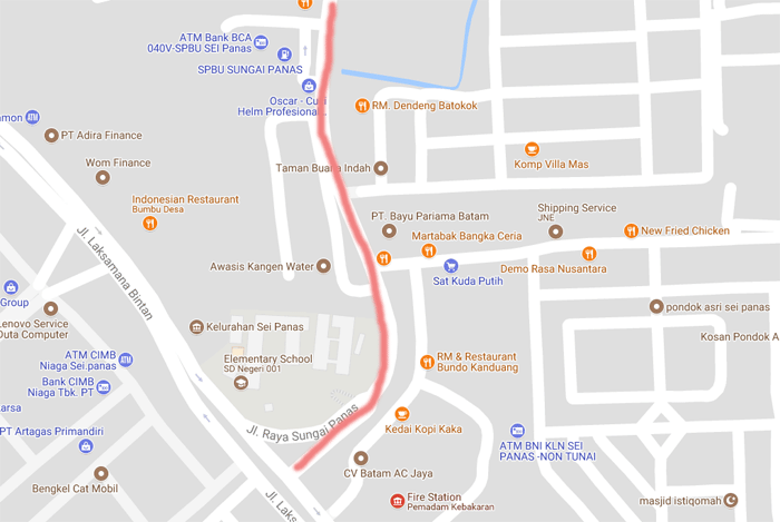 Ratusan Ruko dan Kios Bahu Jalan di Bengkong bakal Digusur