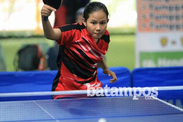 Farazila Ciptakan Hobi Tenis Meja Jadi Prestasi
