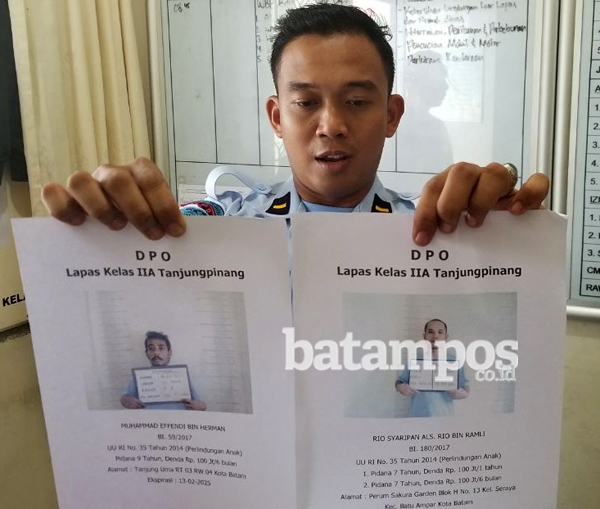 Dua Napi Lapas Batu 18 Kabur