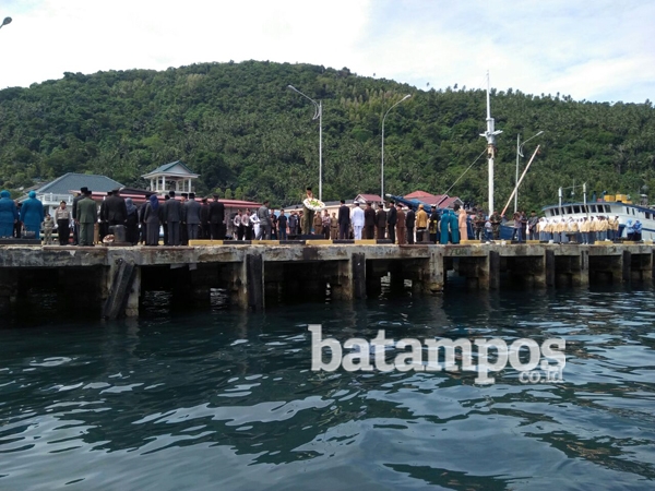 Upacara Hari Pahlawan di Pulau Terluar