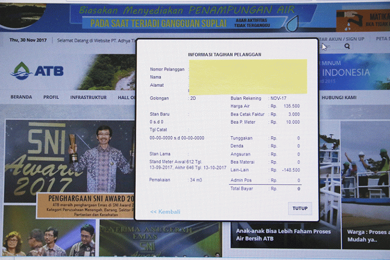 Ketika Tagihan Air ATB Melonjak,…