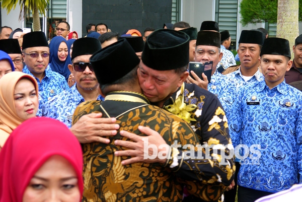 Apel Terakhir Lis-Syahrul, Saling Merindukan Momen Bersama Pegawai