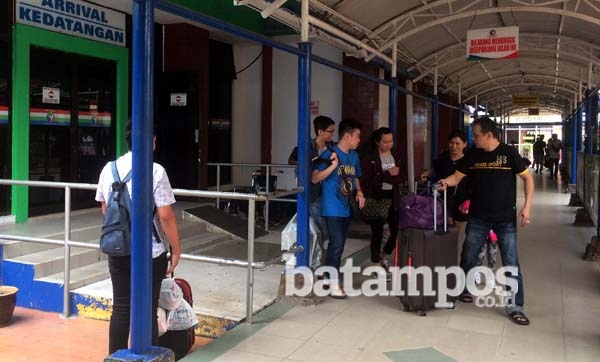 Pelabuhan Masih Dipadati Penumpang