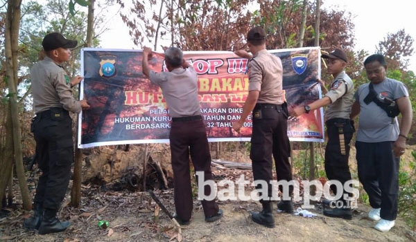 Warga Diminta Tidak Membakar Lahan Kosong