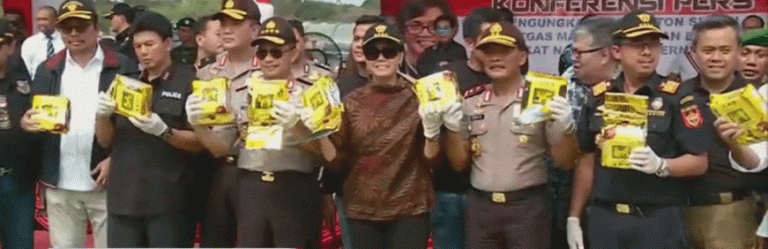 2018 Baru 2 Bulan Berjalan, Tangkapan Narkoba sudah mencapai 2 Ton