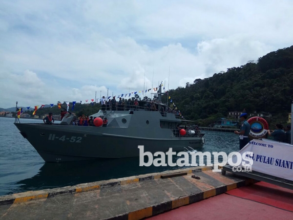 KAL Pulau Siantan Perkuat Lanal Tarempa