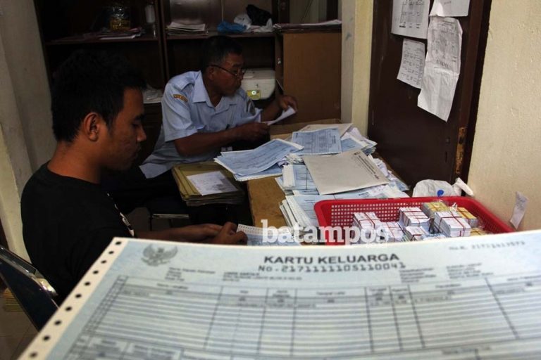 Kadisduk : Batam Kota Sudah, Sagulung sedang Diproses