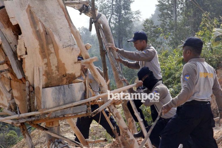 Camat Sagulung Dukung Penertiban Tambang Pasir