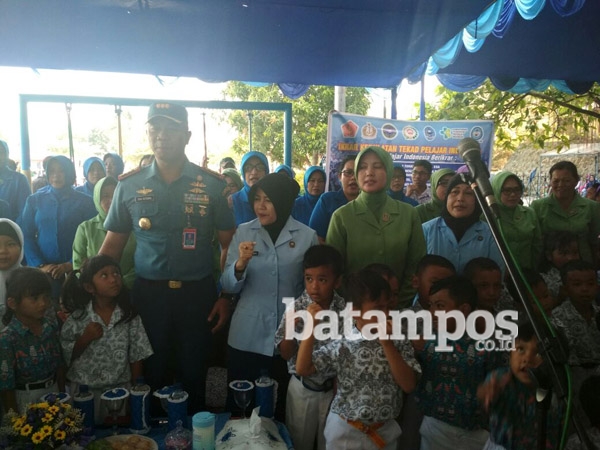 Lanal Batam Ajak Pelajar Jauhi Narkoba