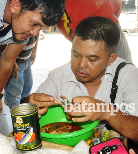 Tim Satgas Pangan Menemukan Cacing dalam Kaleng Sarden