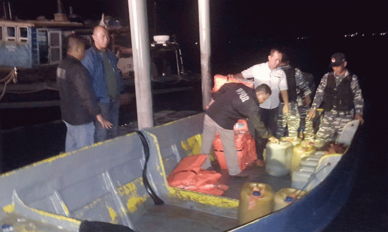 TNI AL Amankan Speed Boat Pengangkut TKI Ilegal