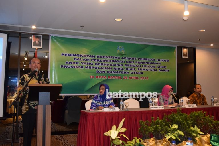 Kementerian PPPA Gelar Pelatihan Penegakan Hukum bagi Anak di Batam