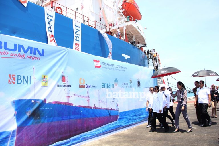 Menteri BUMN Resmikan MV Dharma Lautan Indah
