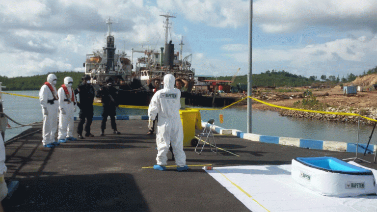 Bakamla dan Bapeten Bersiaga hadapi Penyelundupan Zat Radioaktif