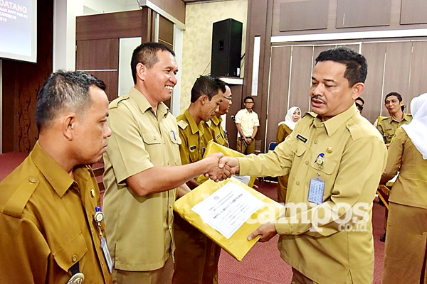 Bapenda Serahkan SPT PBB PP 2018