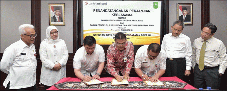 Pemprov Riau Percayakan Transaksi Non Tunai ke Bank Riau Kepri