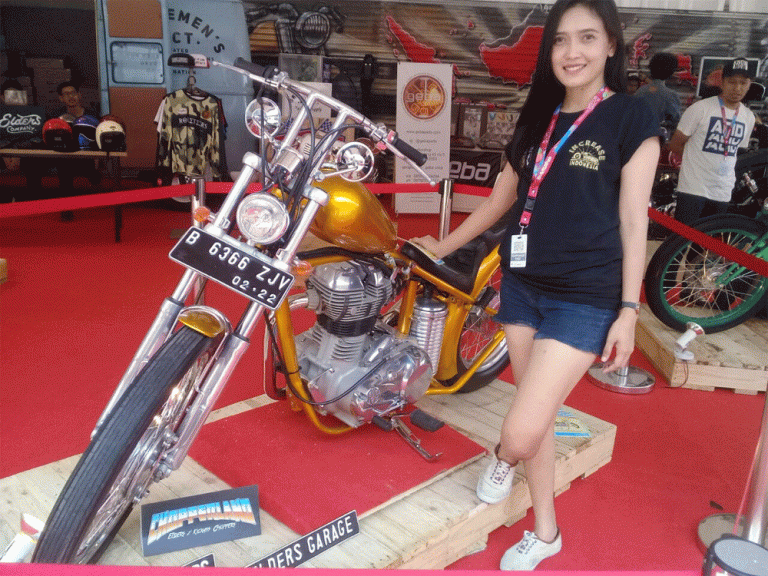 Chopper Milik Pak Jokowi Jadi Favorit di Pameran IIMS