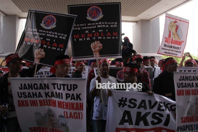 Demo KNCI Berbuah Manis, Registrasi Kartu …