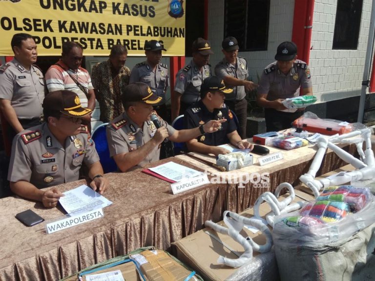 Daftar Barang yang hendak Diselundupkan ke Karimun