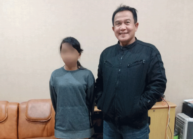 Polsek Sekupang Temukan Gadis yang 3 Minggu telah Kabur dari Rumah