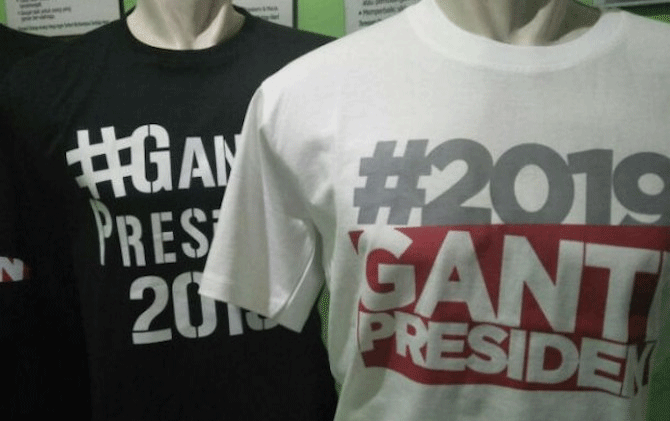 Tagar #2019GantiPresiden bikin PDIP Keberatan