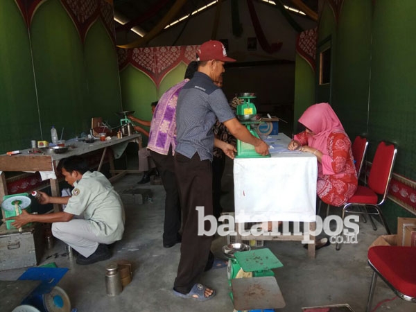 Timbangan Pedagang Ditera Ulang