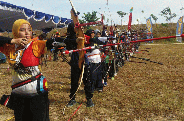 Turnamen Panah Polda Kepri Berlangsung Ketat