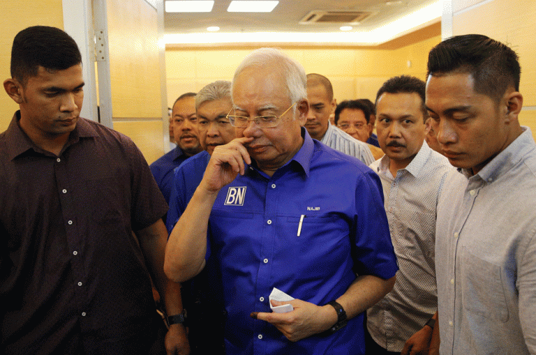 Najib Razak Jadi Tahanan