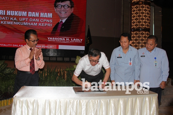 Menkum HAM akan Bangun Lapas Wanita