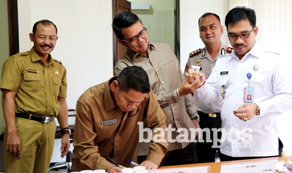 BNN Tes Urine Bupati dan Pejabat