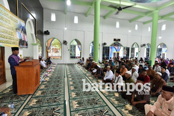 Dalmasri Ajak Warga Makmurkan Masjid