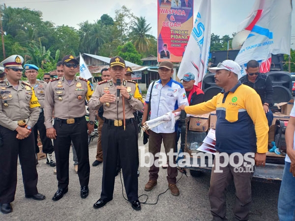Tak Ada Aksi, Polsek Kundur Tetap Siaga