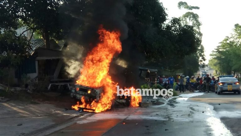 Selepas Isi Bensin, Mobil Terbakar