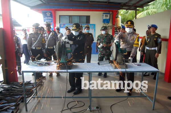 Cegah Balap Liar, Enam Sepeda Motor Diamankan
