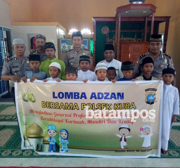 Polsek Kuta Gelar Lomba Azan