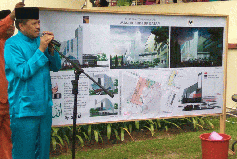 BP Batam Bangun Masjid di Lingkungan Kantor